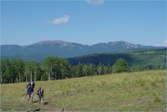 See That Mountain There?  That's Where We Are Going.